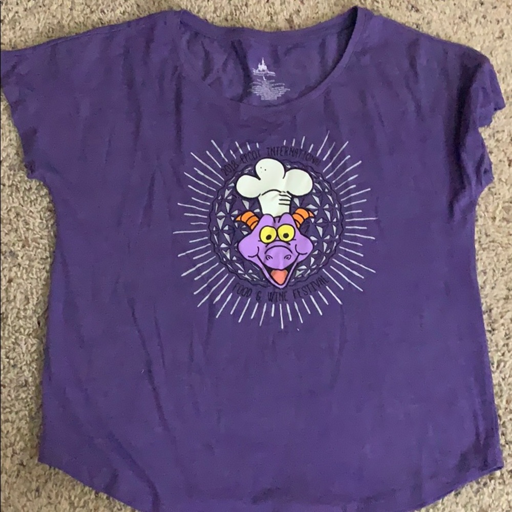Women’s Disney parks figment shirt size large